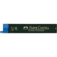 Faber-Castell Super-Polymer Bleistiftmine 0,7 mm 2B Schwarz 12 Stück