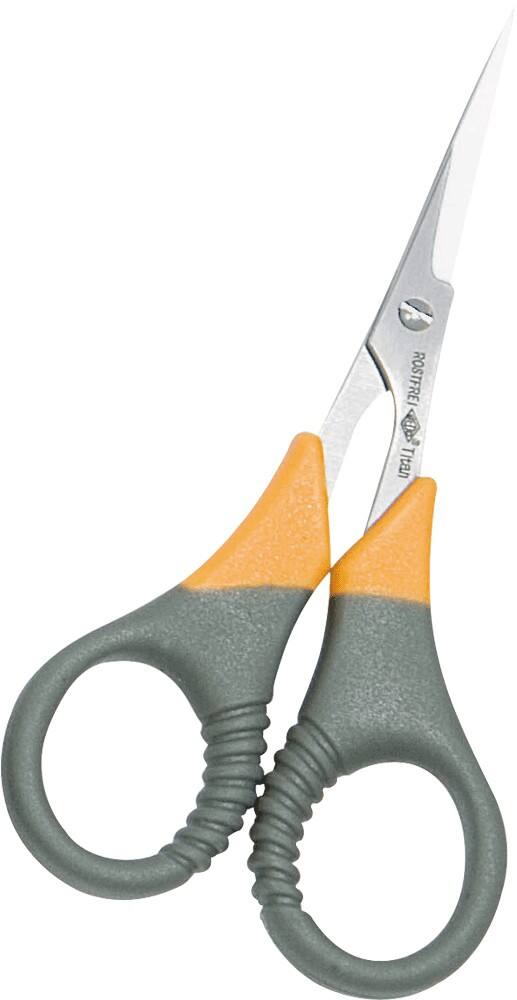 WEDO Schere Edelstahl Grau, Gelb 115 mm