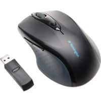 Kensington Pro Fit Kabellose Ergonomische Full-Size Maus K72370EU Optisch Für Rechtshänder USB-A Receiver Schwarz