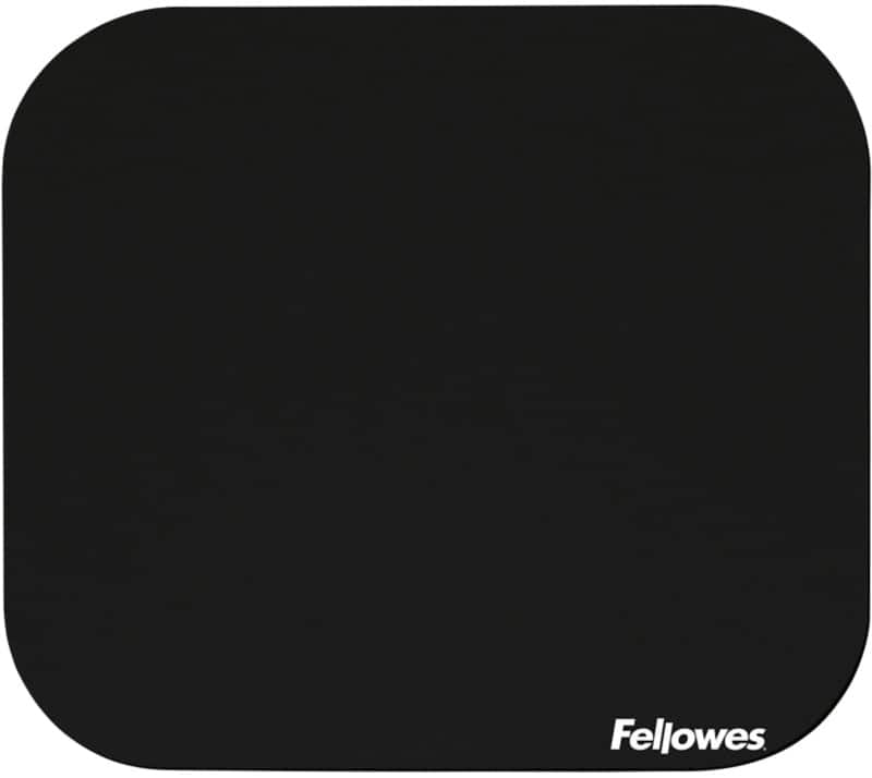Fellowes 58024 PES (Polyester) Mauspad Schwarz