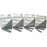 Regur 53/8 Heftklammern R-53/8 Stahl Silber 5000 Stück