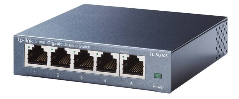 TP-LINK Netzwerk-Switch TL-SG1016D 16 ports