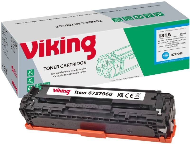 Viking 131A Kompatibel HP Tonerkartusche CF211A Cyan