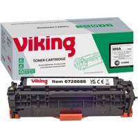 Viking 305A Kompatibel HP Tonerkartusche CE410A Schwarz