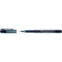 Faber-Castell BROADPEN Faserschreiber 0,8 mm Nadelspitze Schwarz 1554