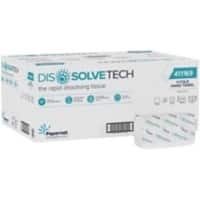 Papernet Dissolve Tech  Papierhandtücher V-falz (zick-zack) Weiß 2-lagig 403831 15 Stück à 210 Blatt