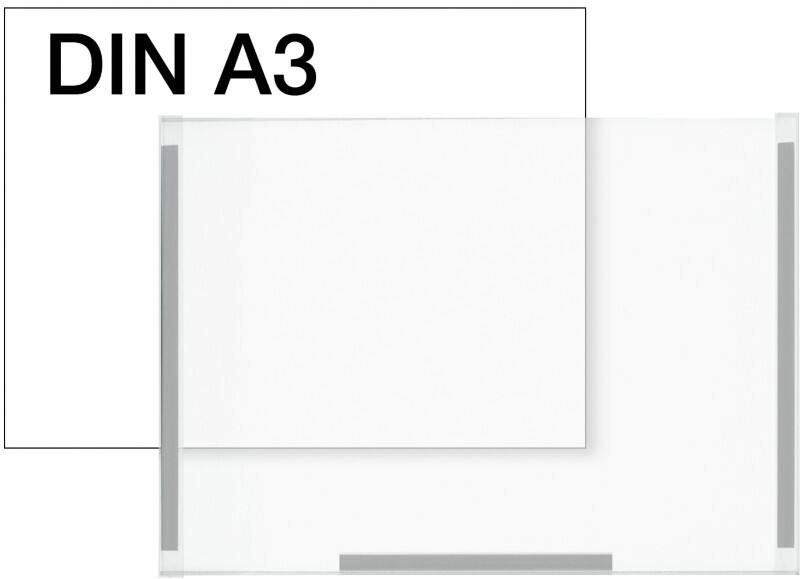Kerkmann A3 Inforahmen Transparent 6943 297 (B) x 3 (T) x 420 (H) mm