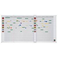 magnetoplan Urlaubsplaner Spezial 0 2016 Quer Aluminium, Kunststoff Silber, Weiß Deutsch, Englisch 150 x 100 cm