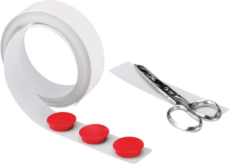 magnetoplan Magnetband 500 (L) x 3,5 (H) cm Weiß