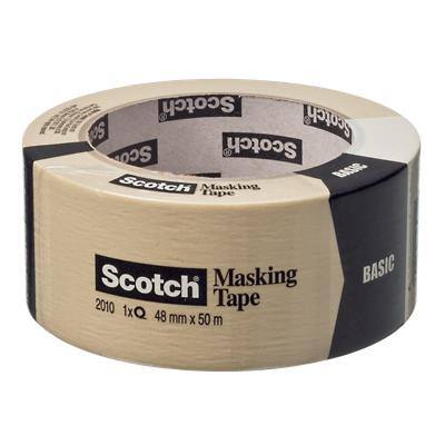 Scotch Malerabdeckband Basic 48 mm x 50 m Braun