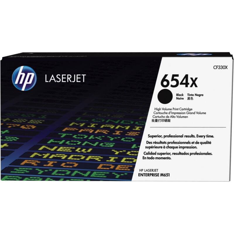 HP 654X Original Tonerkartusche CF330XC Schwarz