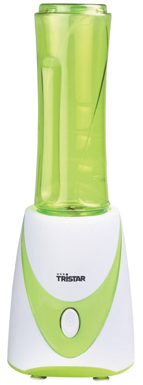 Tristar Standmixer Edelstahl / Kunststoff 0.5 L Grün, Weiß