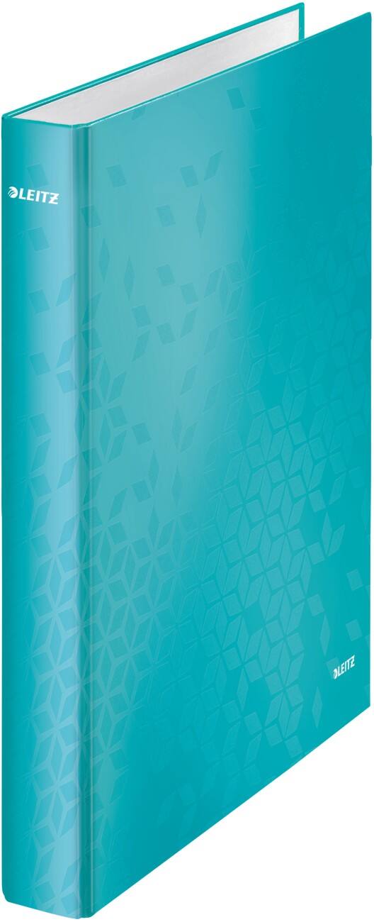 Leitz Ringbuch A4 Laminierter Karton 2 Ringe 25 mm Eisblau