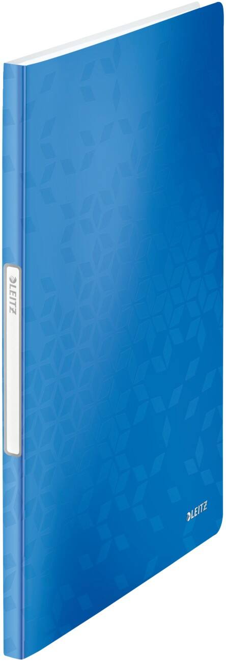 Leitz WOW Sichtbuch A4 20 Hüllen Polypropylen Blau 23,1 x 31 x 1,3 cm