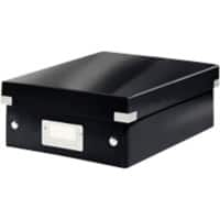 Leitz Click & Store WOW Klein Organisationsbox Laminierte Hartpappe Schwarz 22 x 28,2 x 10 cm