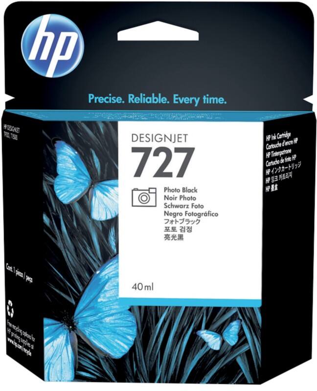 HP Tintenpatrone Schwarz B3P17A