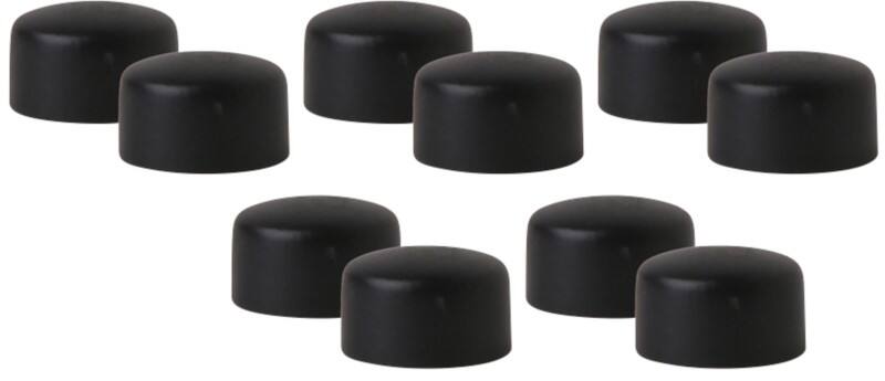 Viking Whiteboard-Magnete Schwarz 0.8 kg Tragfähigkeit 10 mm 10 Stück
