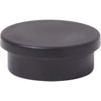 Viking Whiteboard Magnete 20MM Schwarz 2 x 2 cm 10 Stück