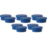 Viking Magnete Blau 1.1 kg Tragfähigkeit 20 mm 10 Stück