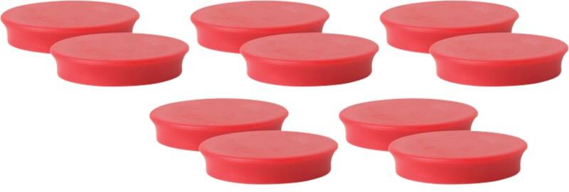 Viking Magnete Rot 2.2 kg Tragfähigkeit 40 mm 10 Stück