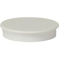 Viking Whiteboard Magnete 40MM Weiß 4 x 4 cm 10 Stück