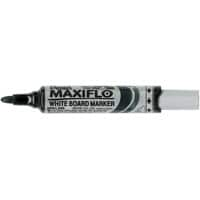 Pentel Maxiflo Whiteboard-Marker Mittel Rundspitze Schwarz