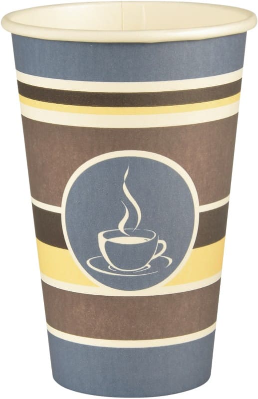PAPSTAR Pappbecher Starpak 300 ml Mehrfarbig 50 Stück
