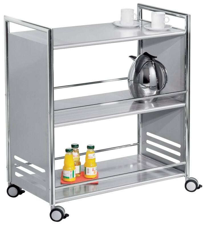 Kerkmann Artline 3371 Nicht Höhenverstellbar Servierwagen Stahl 700 x 400 x 840 mm