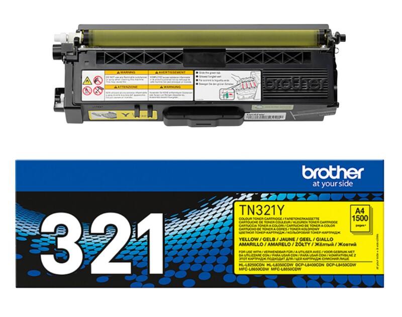 Brother TN-321Y Original Tonerkartusche Gelb