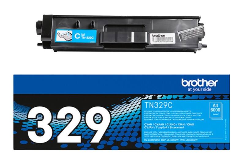 Brother TN-329C Original Tonerkartusche Cyan