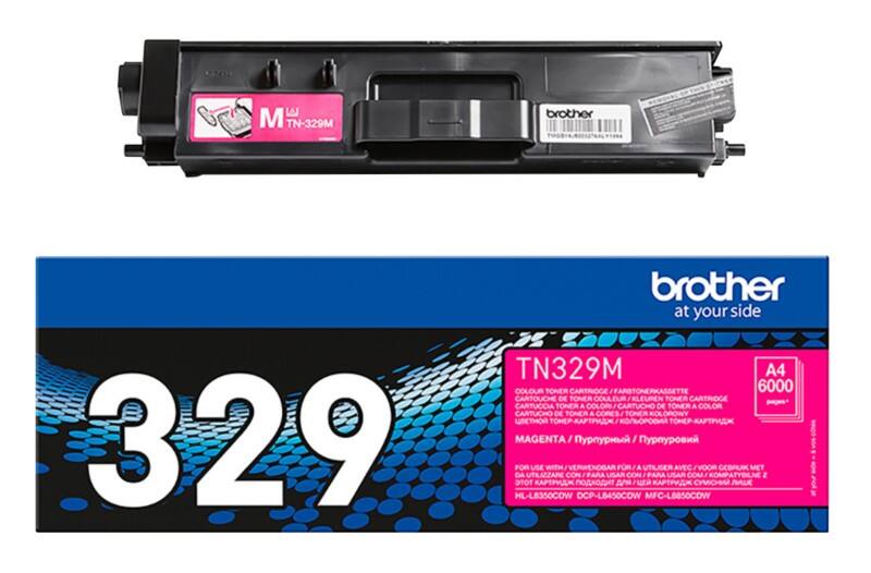 Brother TN-329M Original Tonerkartusche Magenta