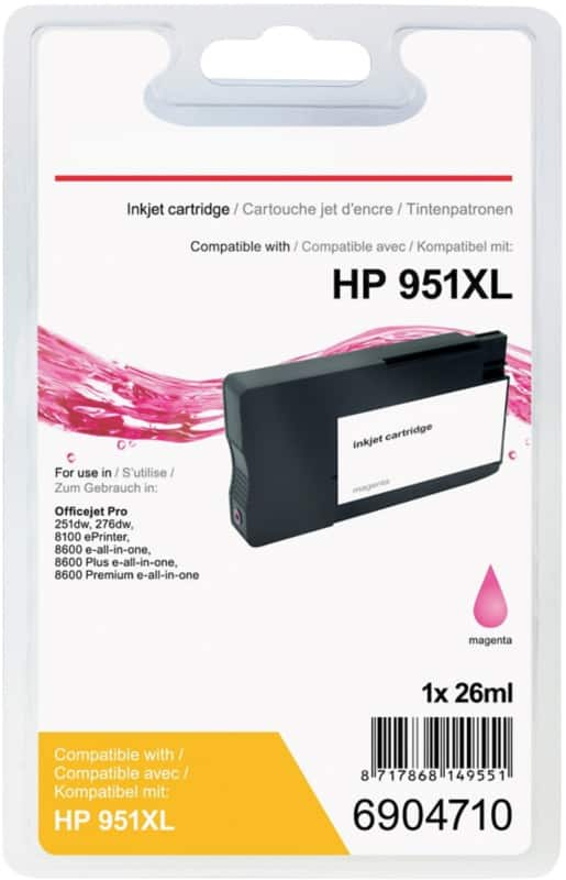 Viking 951XL Kompatibel HP Tintenpatrone CN047AE Magenta