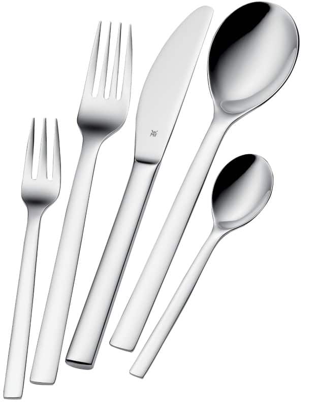WMF Atria Besteck Stahl Spülmaschinenfest Silber 30 Stück
