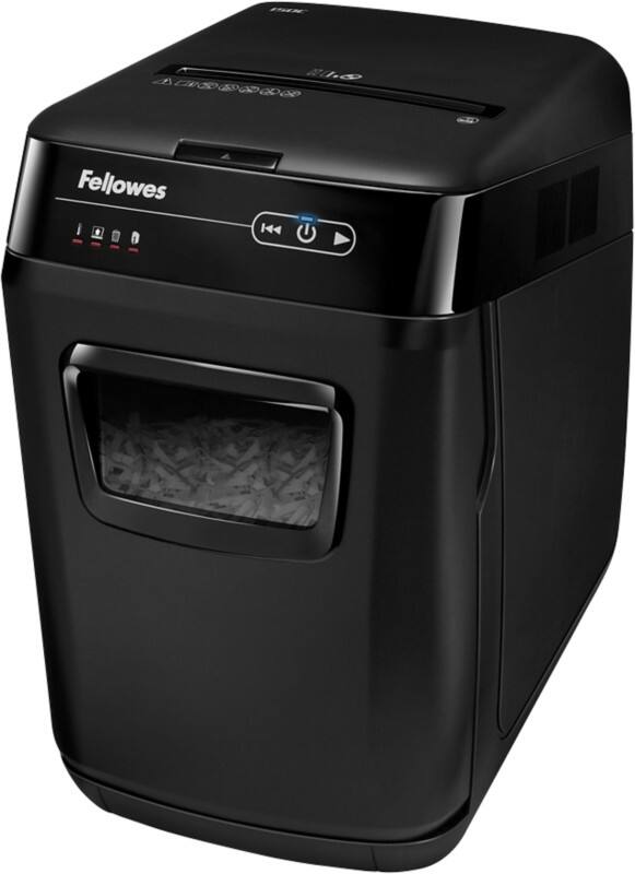 Fellowes Automatische Zufuhr AutoMax 150C Aktenvernichter 150 Blatt Partikelschnitt Sicherheitsstufe P-4, O-3, T-4 32 L