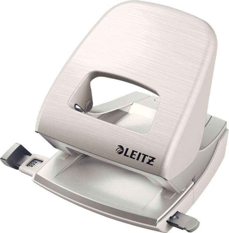 Leitz NeXXt Style 2 Löcher Locher Metall 30 Blatt 5006 Weiß