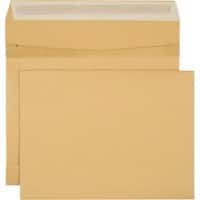 Elco Briefumschläge Ohne Fenster C4 324 (B) x 240 (H) mm Abziehstreifen Braun 140 g/m² 250 Stück