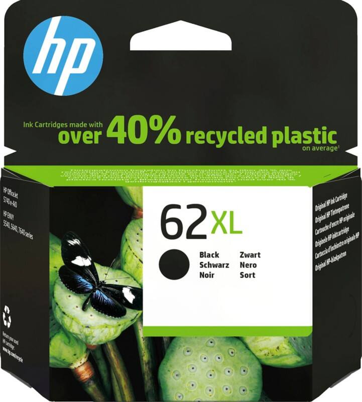 HP 62XL Original Tintenpatrone C2P05AE Schwarz