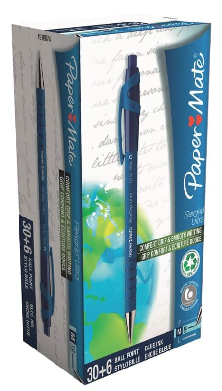 Papermate FlexGrip Ultra Kugelschreiber Blau 1mm 3