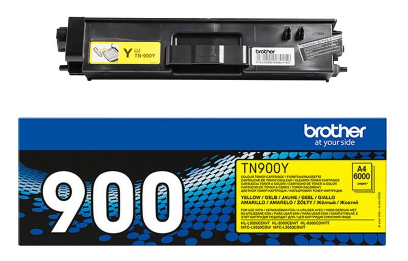 Brother TN-900Y Original Tonerkartusche Gelb