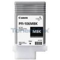 Canon PFI-106 MBK Original Tintenpatrone Matt Schwarz