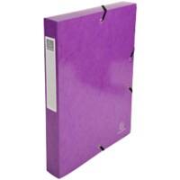 Exacompta Dokumentenmappe Iderama 59926E Violett Pressspankarton 25 x 4 x 33 cm