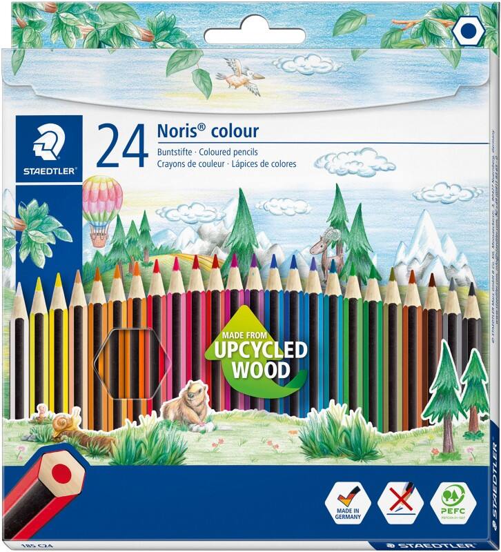STAEDTLER Buntstifte 981104 Färbig sortiert 24 Stück