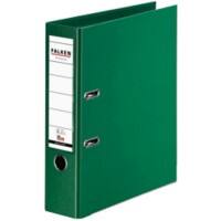 Falken Chromocolor Ordner DIN A4 80 mm Grün 2 Ringe PP (Polypropylen)