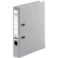 Falken Chromocolor Ordner A4 50 mm Grau 2 Ringe S50 PP (Polypropylen) Beschichtet Hochformat