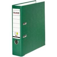 Falken Color Ordner A4 80 mm Grün 2 Ringe PP-Color Pappkarton