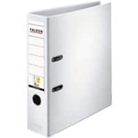 Falken Color Ordner A4 80 mm Weiß 2 Ringe PP-Color Pappkarton