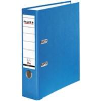 Falken PP-Color Ordner A4 80 mm Aqua 2 Ringe PP-Color Pappkarton