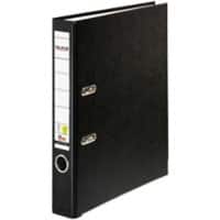 Falken Color Ordner A4 50 mm Schwarz 2 Ringe PP-Color Pappkarton