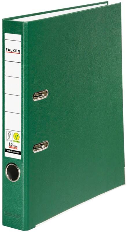Falken PP-Color Ordner Schmal A4 50 mm Grün 2 Ringe Kunststoff