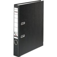 Falken Schmal Ordner A4 50 mm Schwarz 2 Ringe 11285285 Kunststoff